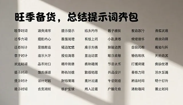 ai提示词指令大全模板免费：如何提升提示词使用效率